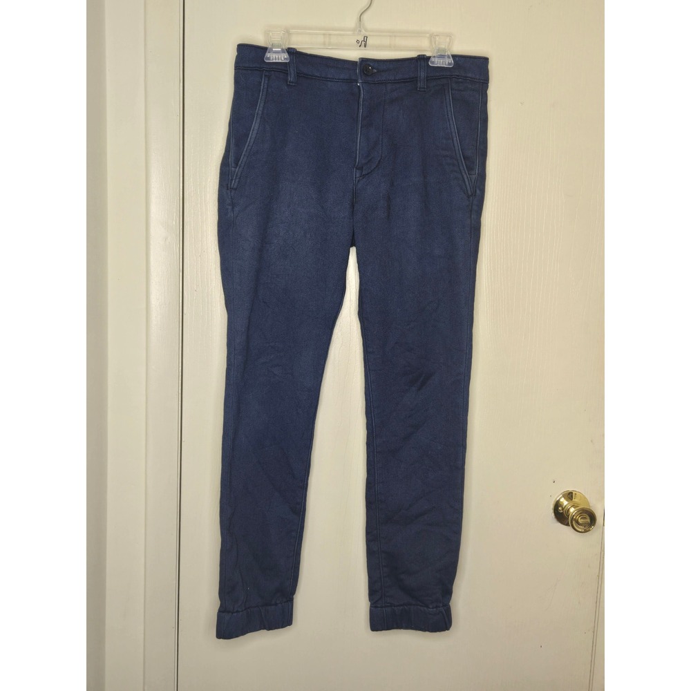 Levis Mens‎ Knit Jogger Pants Blue Indigo Denim Style Slim Fit 29x32 194950013